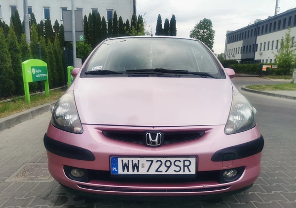 Honda Jazz cena 4999 przebieg: 178991, rok produkcji 2003 z Warszawa małe 191